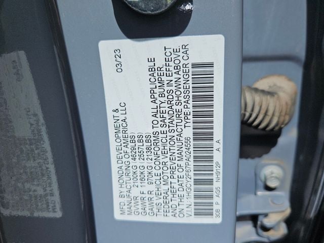 2023 Honda Accord Hybrid EX-L