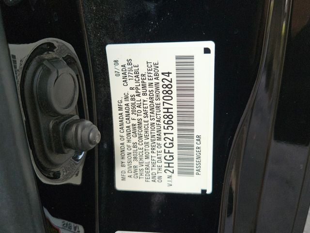 2008 Honda Civic Si