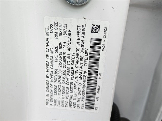 2023 Honda CR-V Hybrid Sport