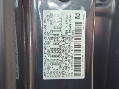 2023 Honda CR-V Hybrid Sport