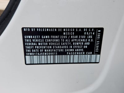 2014 Volkswagen Jetta 1.8T SE