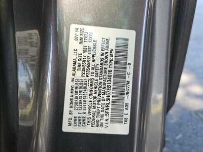 2014 Honda Odyssey EX-L