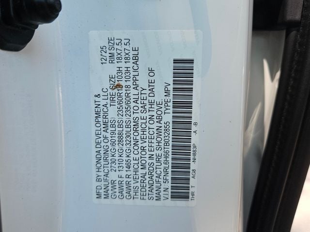 2026 Honda Odyssey EX-L