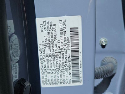 2022 Honda Pilot Sport