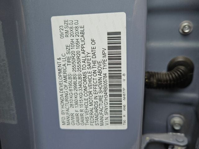 2024 Honda Pilot Sport