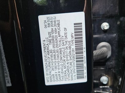 2025 Honda Pilot Touring