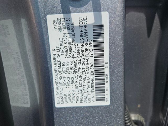 2026 Honda CR-V Hybrid Sport-L