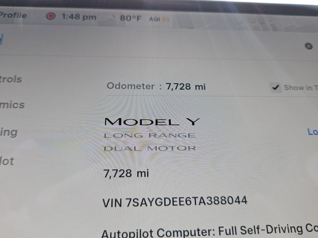 2026 Tesla Model Y Long Range