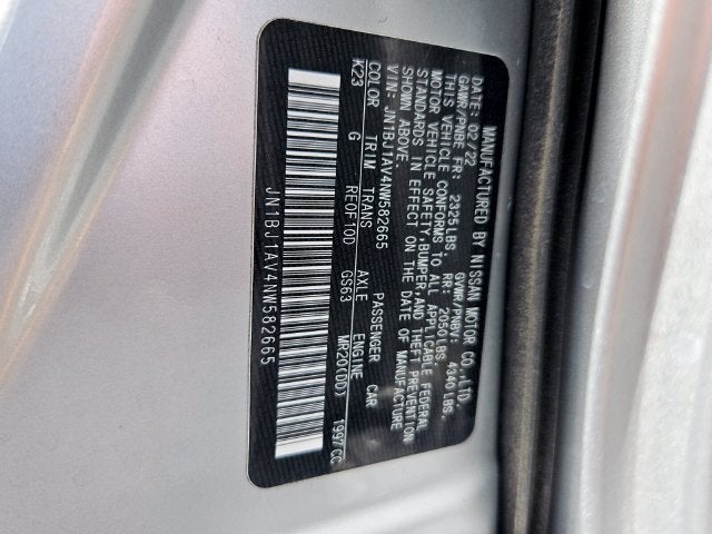 2022 Nissan Rogue Sport S