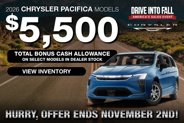 Pacifica Bonus Cash