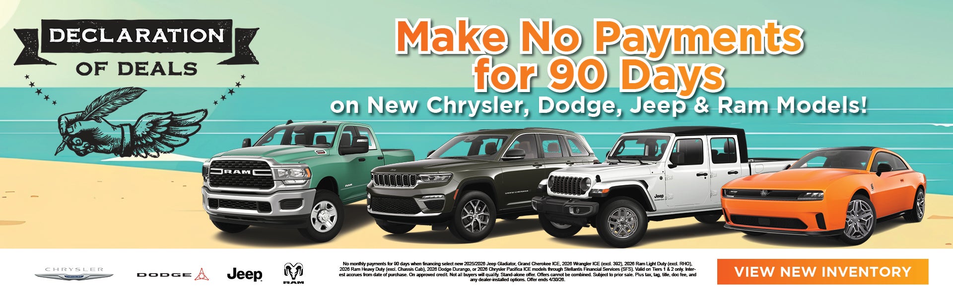 Make No Payments for 90 Days