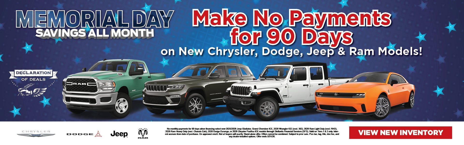 Make No Payments for 90 Days