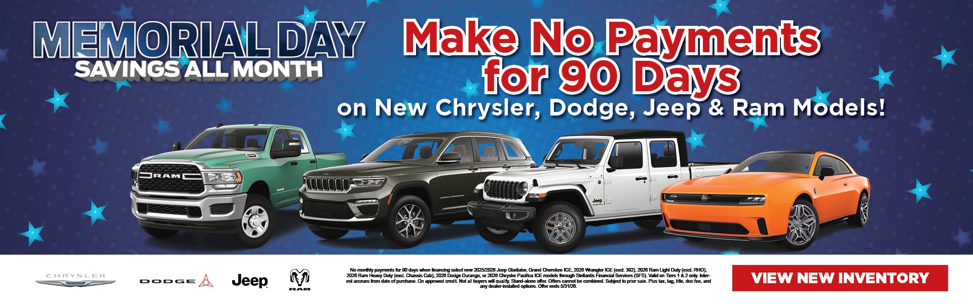 Make No Payments for 90 Days