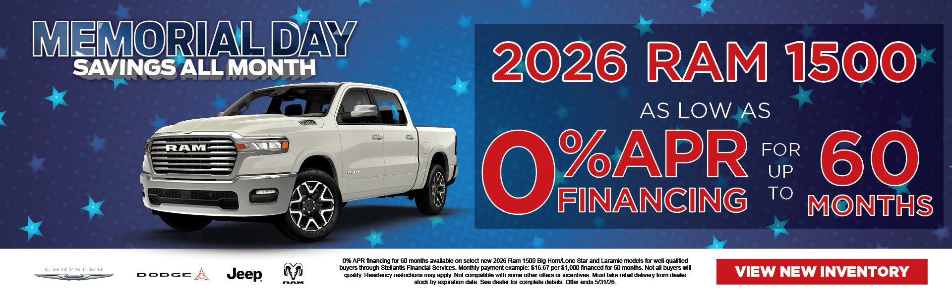 Get a Huge Deal on a New Ram Today!